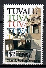 Znaczek Tuvalu 1992 Mi 637 Czyste **