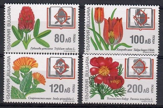 Znaczek Bułgaria 1997 Mi 4288-4291 Czyste **