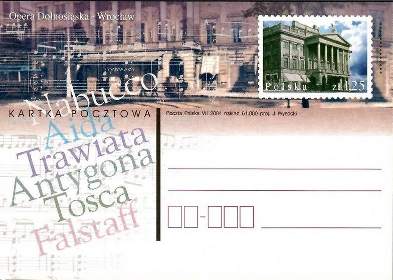 Znaczek Polska 2004 Fi Cp 1347 Całostka pocztowa