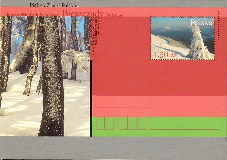 Znaczek Polska 2005 Fi Cp 1375 Całostka pocztowa
