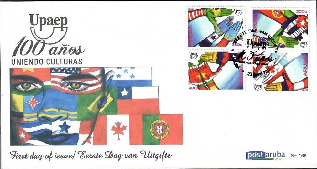 Znaczek Aruba 2011 Mi 555-558 FDC