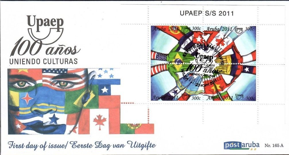 Znaczek Aruba 2011 Mi bl 13 FDC