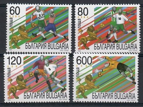 Znaczek Bułgaria 1998 Mi 4343-4346 Czyste **