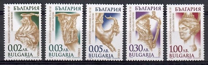 Znaczek Bułgaria 1999 Mi 4434-4438A Czyste **