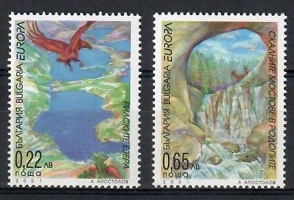 Znaczek Bułgaria 2001 Mi 4512-4513 Czyste **