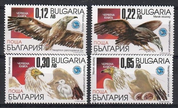Znaczek Bułgaria 2001 Mi 4515-4518 Czyste **