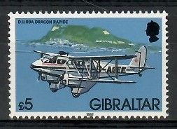 Znaczek Gibraltar 1982 Mi 446XI Czyste **