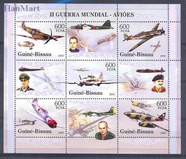 Znaczek Gwinea Bissau 2005 Mi 3160-3164 Czyste **