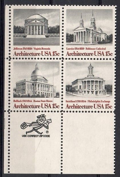 Znaczek USA 1979 Mi 1382-1385 Czyste **