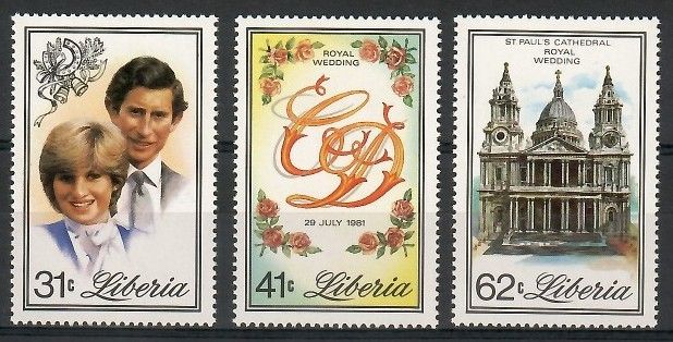 Znaczek Liberia 1981