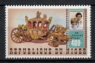 Znaczek Niger 1981