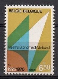 Znaczek Belgia 1976