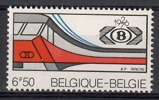 Znaczek Belgia 1976