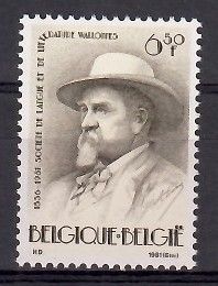 Znaczek Belgia 1981