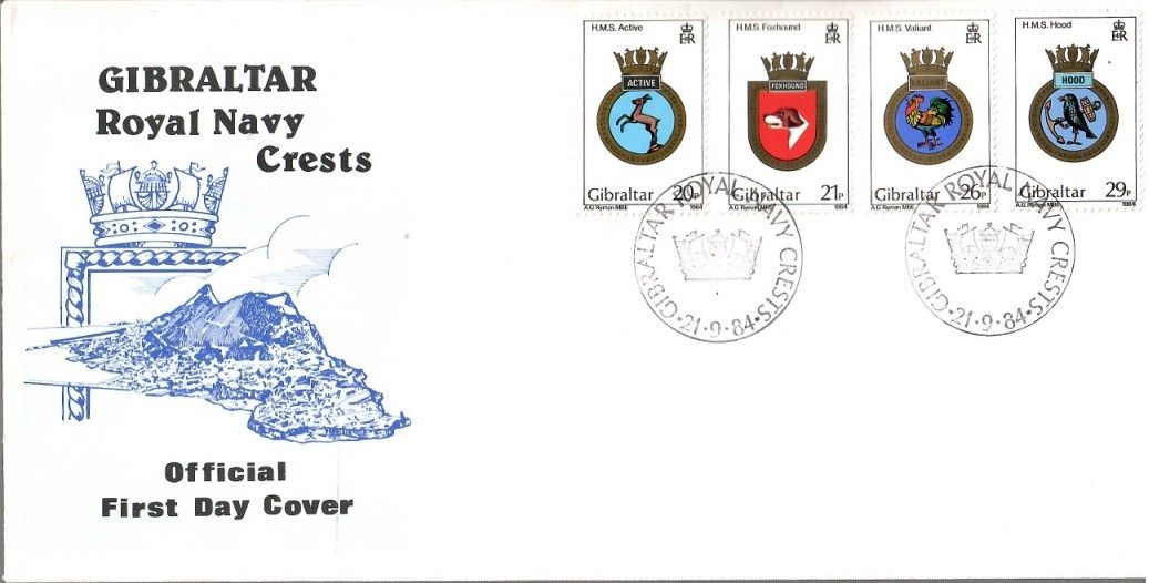 Znaczek Gibraltar 1985