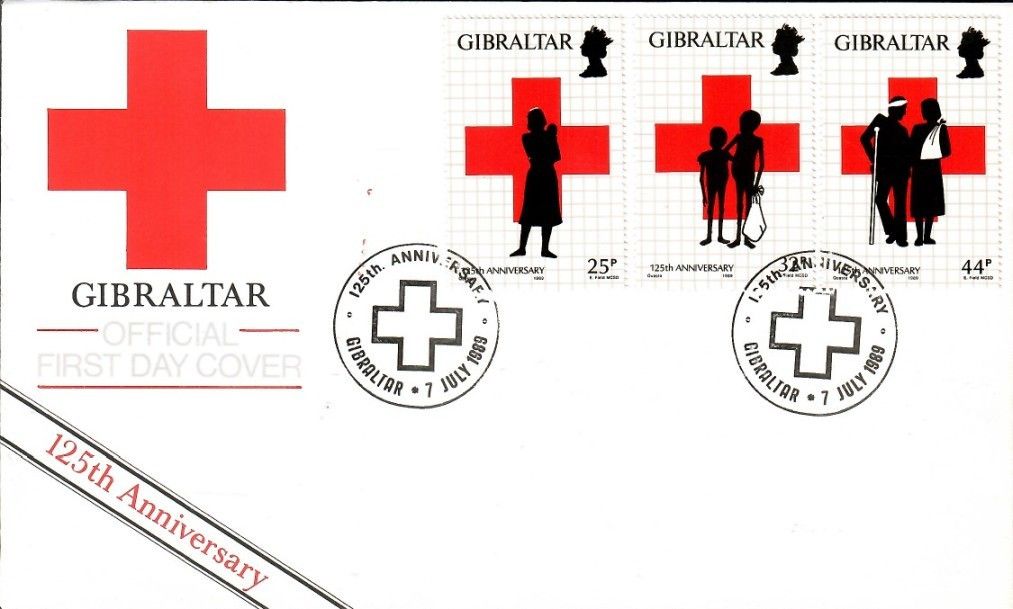 Znaczek Gibraltar 1989