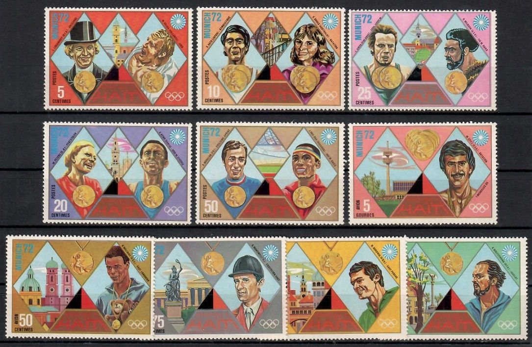 Znaczek Haiti 1972