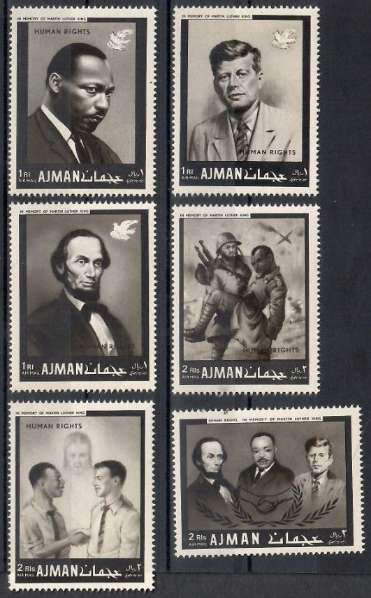 Znaczek Ajman / Adżman 1968