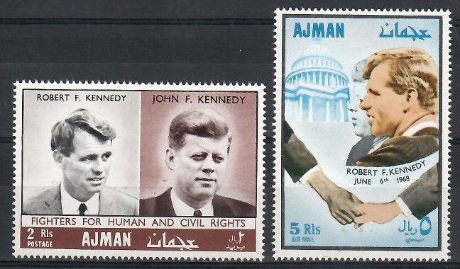 Znaczek Ajman / Adżman 1968