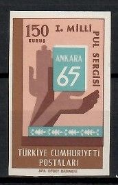 Znaczek Turcja 1965