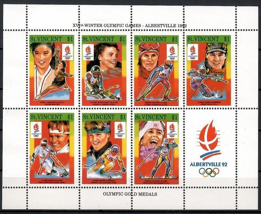 Znaczek St. Vincent 1992