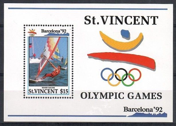 Znaczek St. Vincent 1992