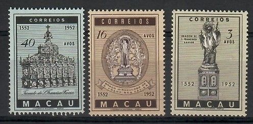 Znaczek Makau 1952