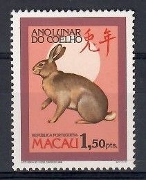 Znaczek Makau 1987