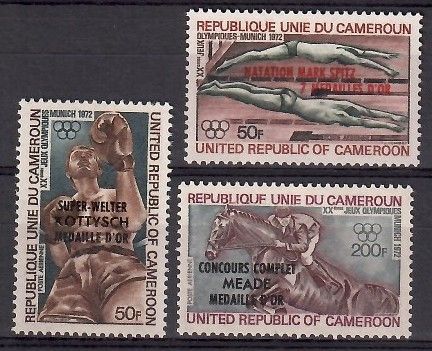 Znaczek Kamerun 1972