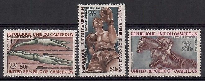 Znaczek Kamerun 1972