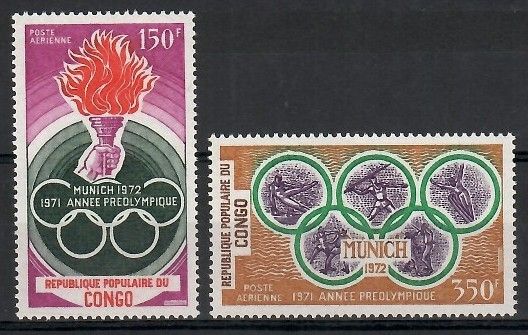Znaczek Kongo 1972