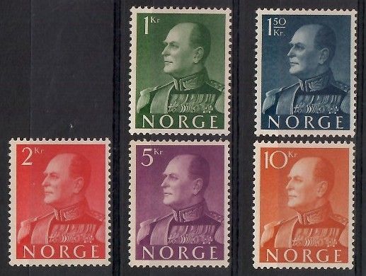 Znaczek Norwegia 1959