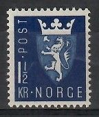 Znaczek Norwegia 1945