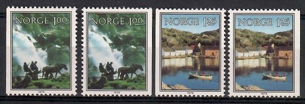 Znaczek Norwegia 1979
