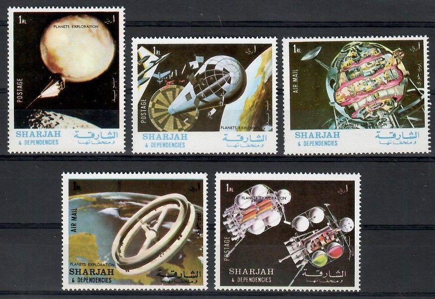 Znaczek Sharjah 1972
