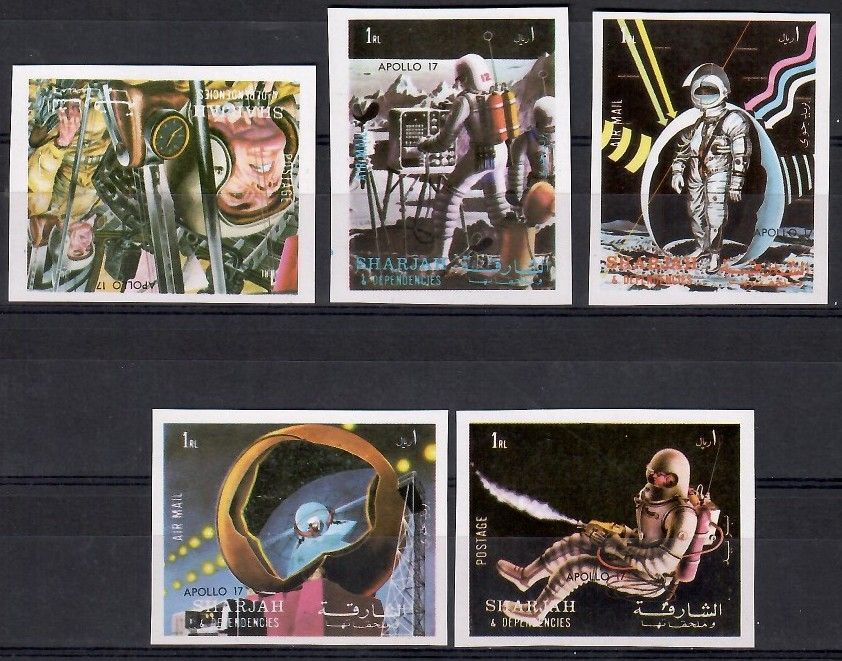 Znaczek Sharjah 1972