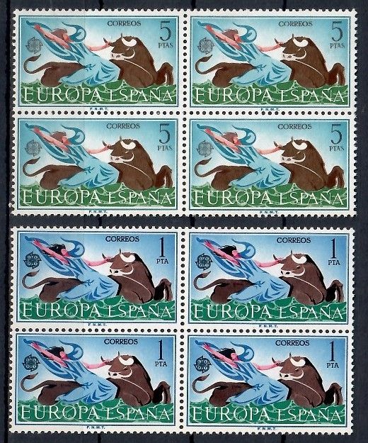 Znaczek Hiszpania 1966 Mi 1642-1643 Czyste **