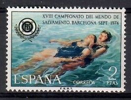 Znaczek Hiszpania 1974