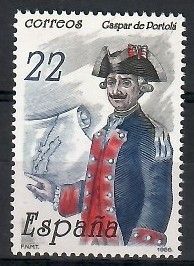 Znaczek Hiszpania 1986