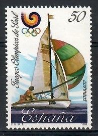 Znaczek Hiszpania 1988