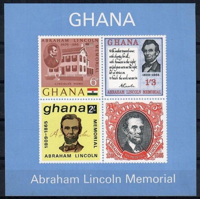 Znaczek Ghana 1965 Mi bl 18 Czyste **