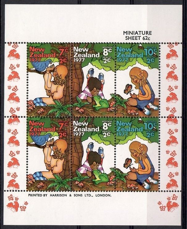 Znaczek Nowa Zelandia 1977