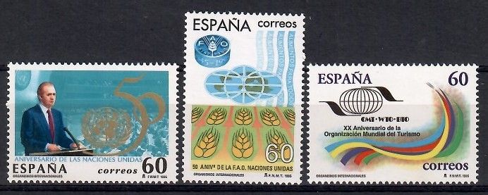 Znaczek Hiszpania 1995