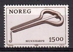 Znaczek Norwegia 1982