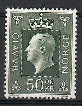 Znaczek Norwegia 1983