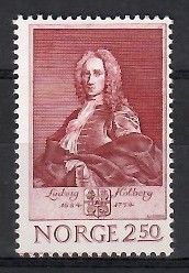 Znaczek Norwegia 1984