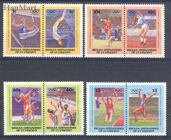 Znaczek Bequia 1984 Mi 34-41 Czyste **