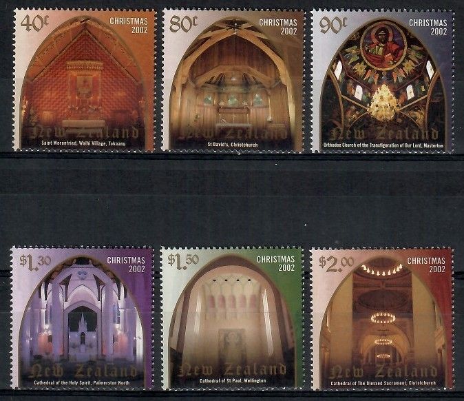 Znaczek Nowa Zelandia 2002