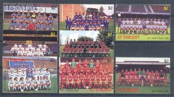 Znaczek St. Vincent 1987 Mi 1064-1071 Czyste **