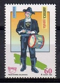 Znaczek Hiszpania 1996